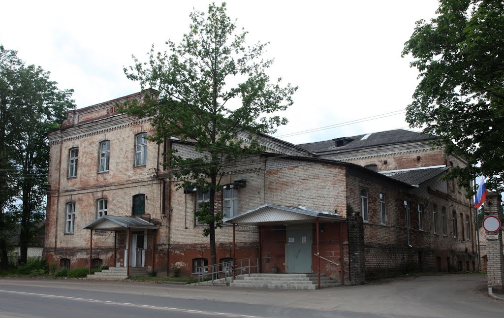 Опочка. Земская больница (1910). Opochka. District hospital (1910), Опочка