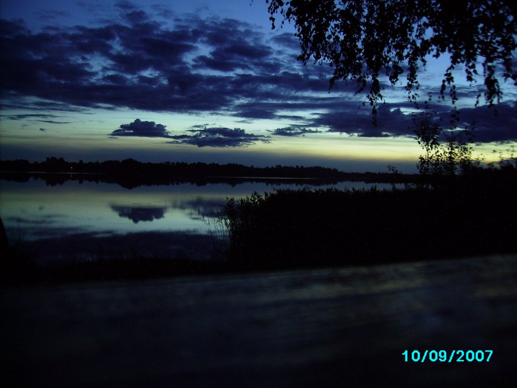 Смоленское озеро. Сумерки, Палкино