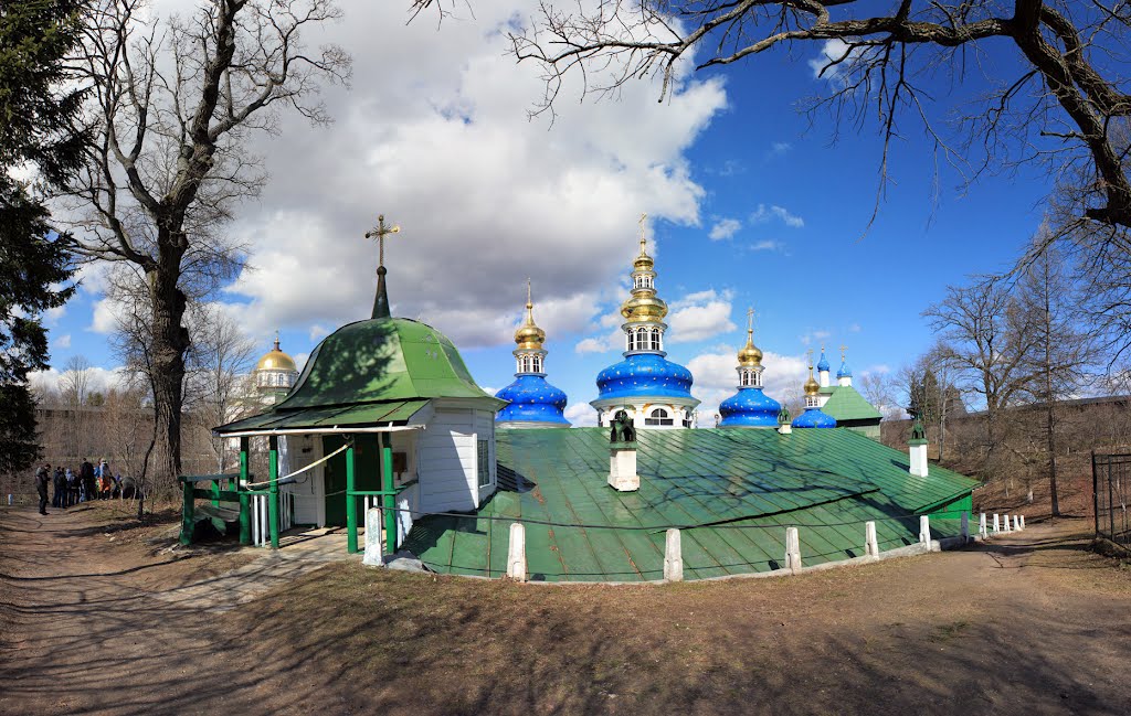 Pskovo-Pechersky a monastery., Печоры