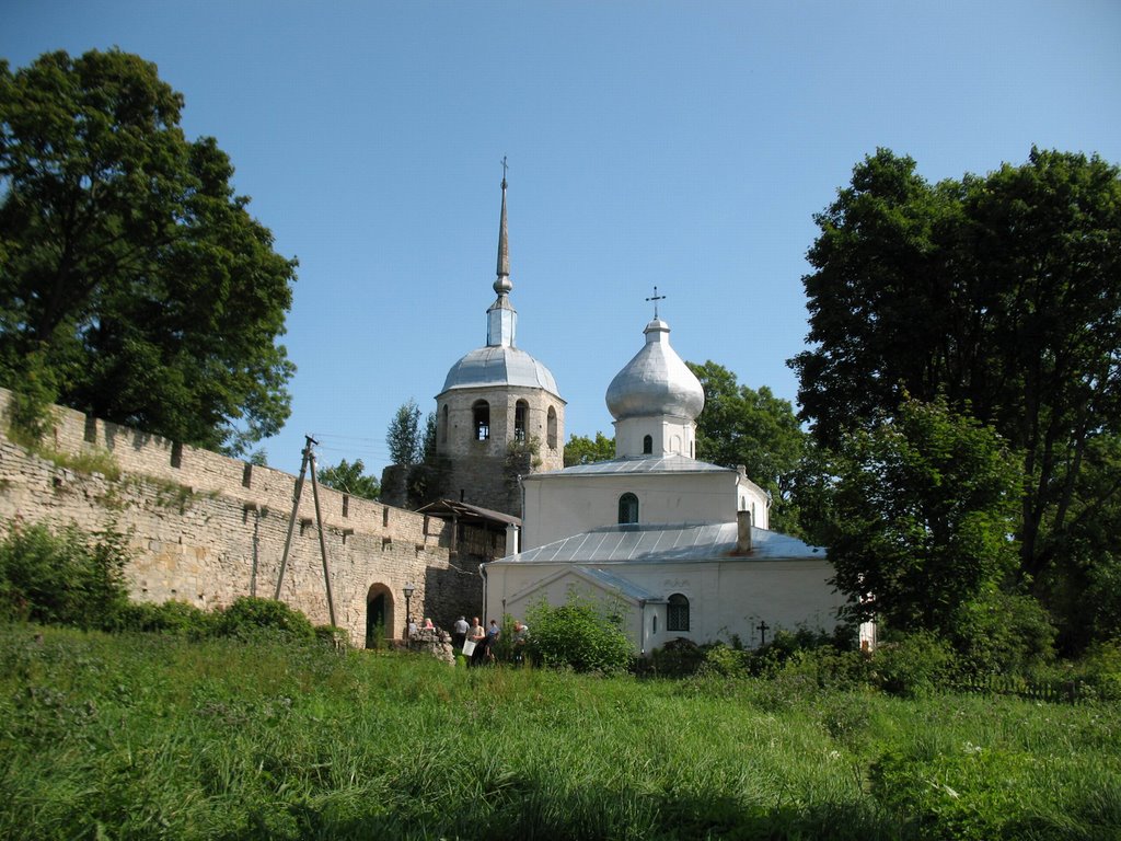 Никольская башня и Никольская церковь, Порхов