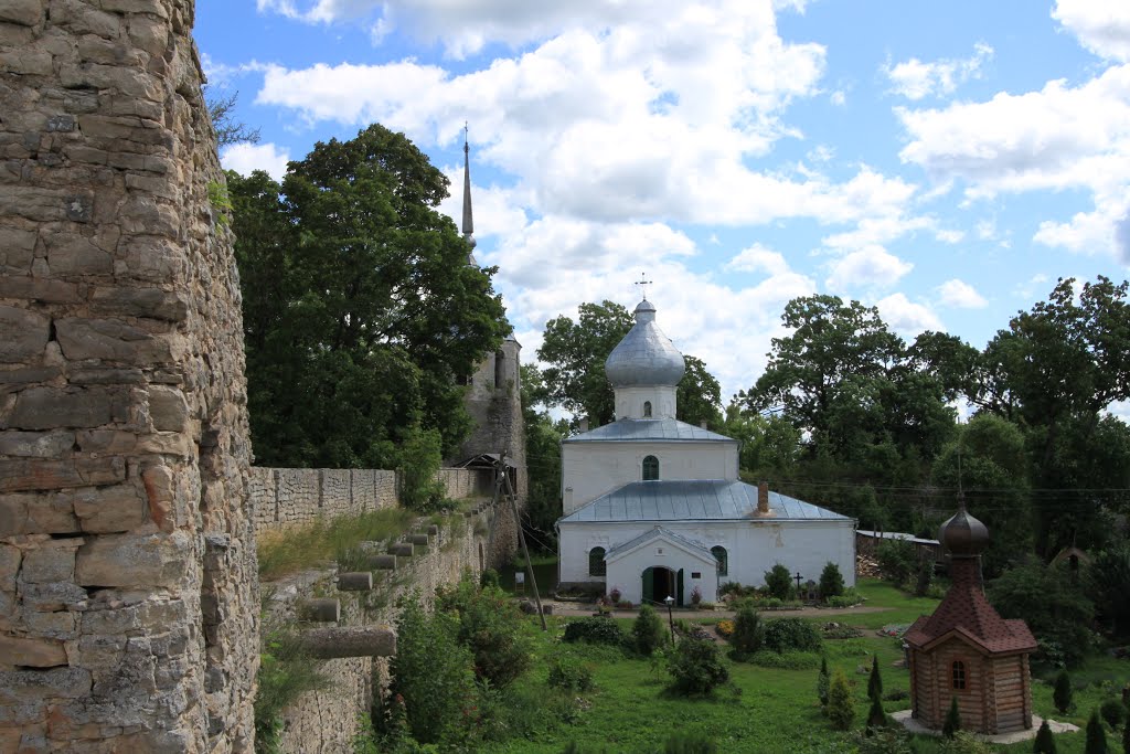 Никольская церковь Порховская крепость, Порхов