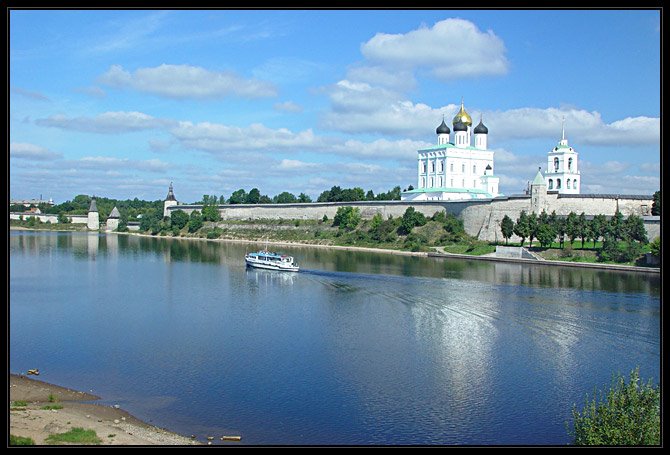 Pskov: the Krom view, Псков