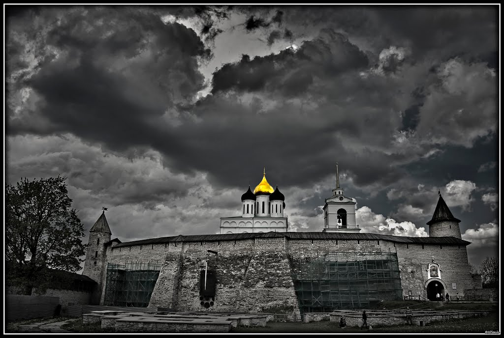 Pskov. Ancient Russian fortress. 2014., Псков