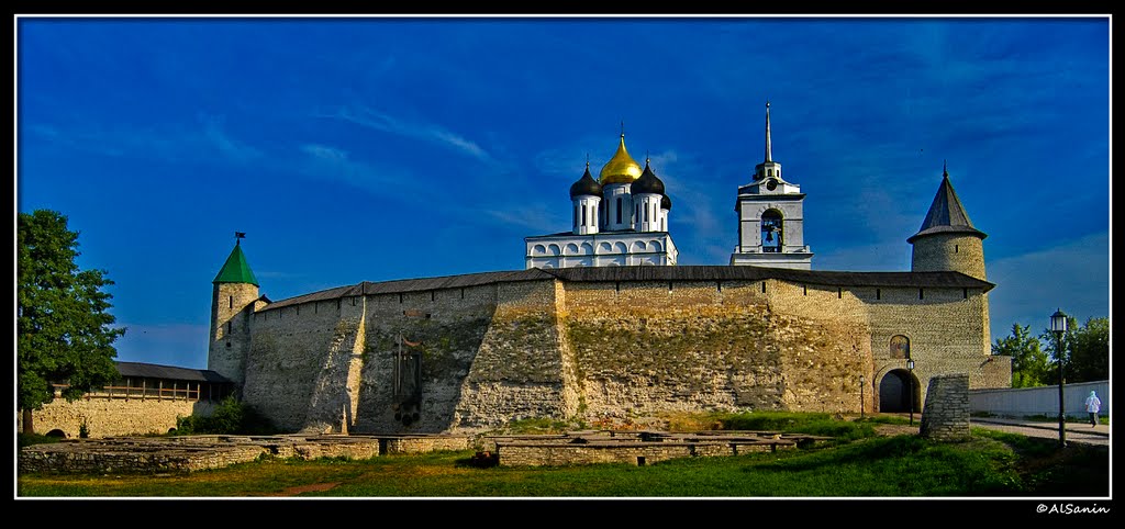 Kremlin Pskov Russia, Псков