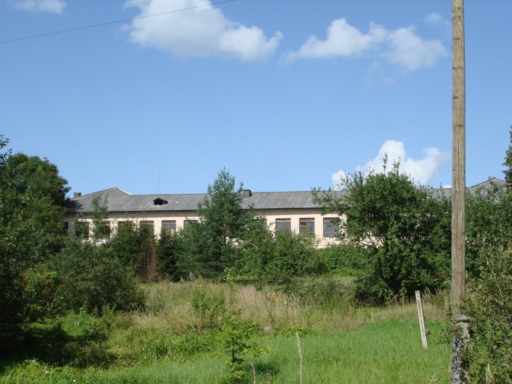 Бывшая средняя школа, Пустошка