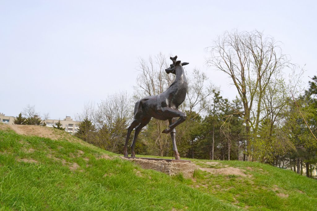 The Deer monument, Азов