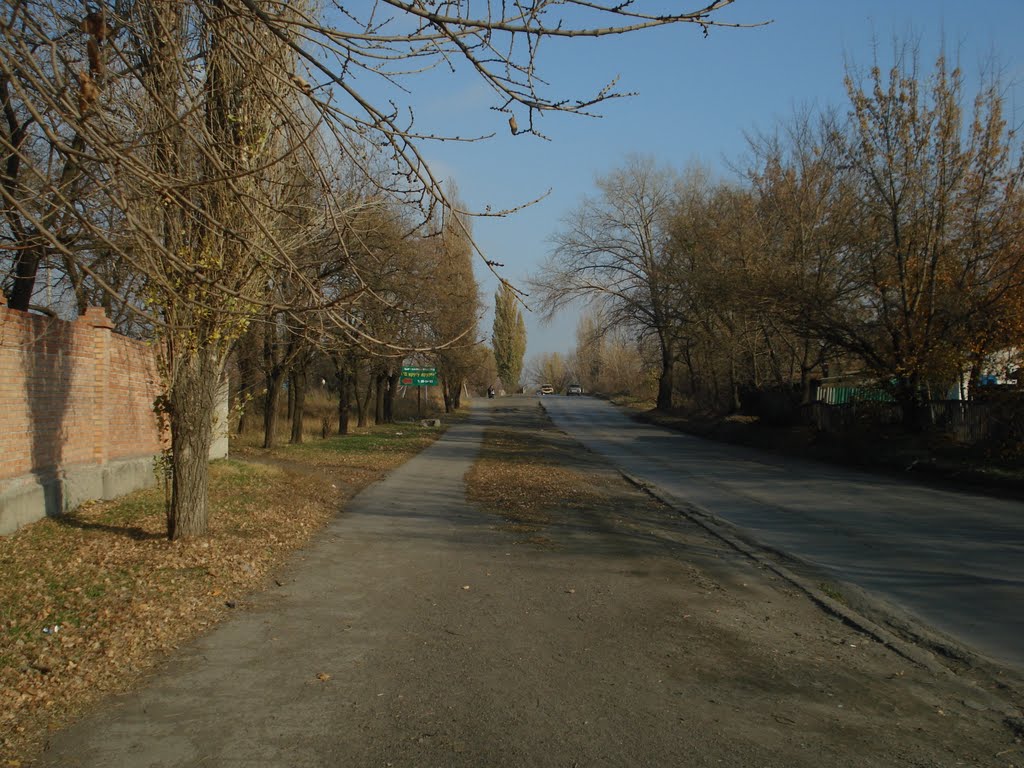 From Artyom district toward Severniy Junction, Алмазный