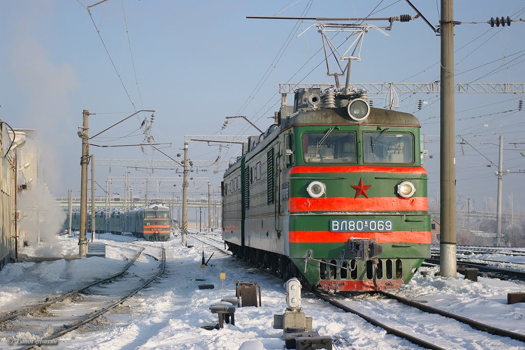 Electric locomotive VL80K-069 (Электровоз ВЛ80К-069), Батайск