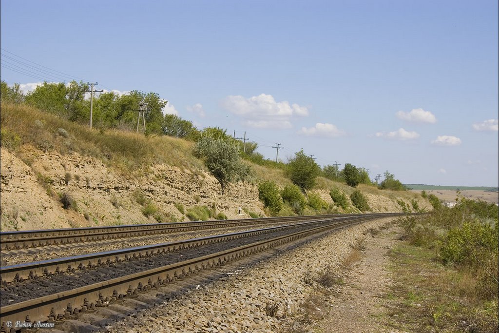 Железная дорога около Белой Калитвы, Белая Калитва