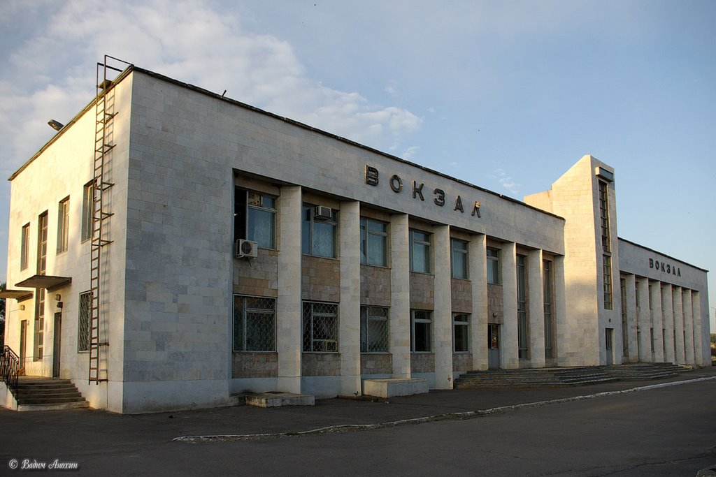 Building of train station Belaya Kalitva, Белая Калитва