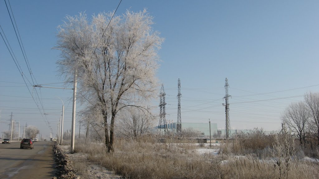 Вид на Атоммаш, Волгодонск