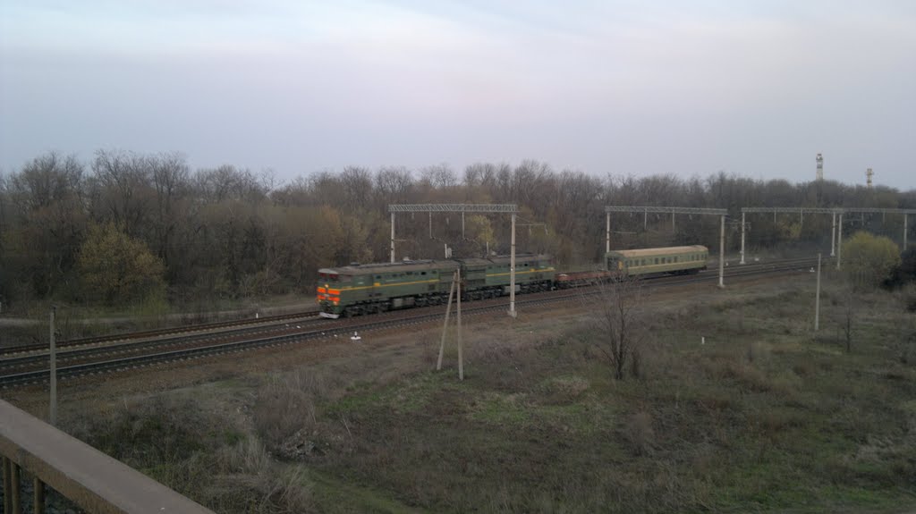 Поезд, Зверево