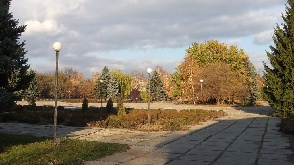 Фото Так просматривалась панорама снайперов во время войны в городе Куйбышево