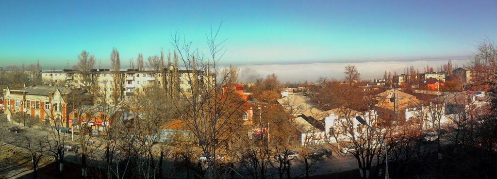 Новочеркасск (туман в низовке), Новочеркасск