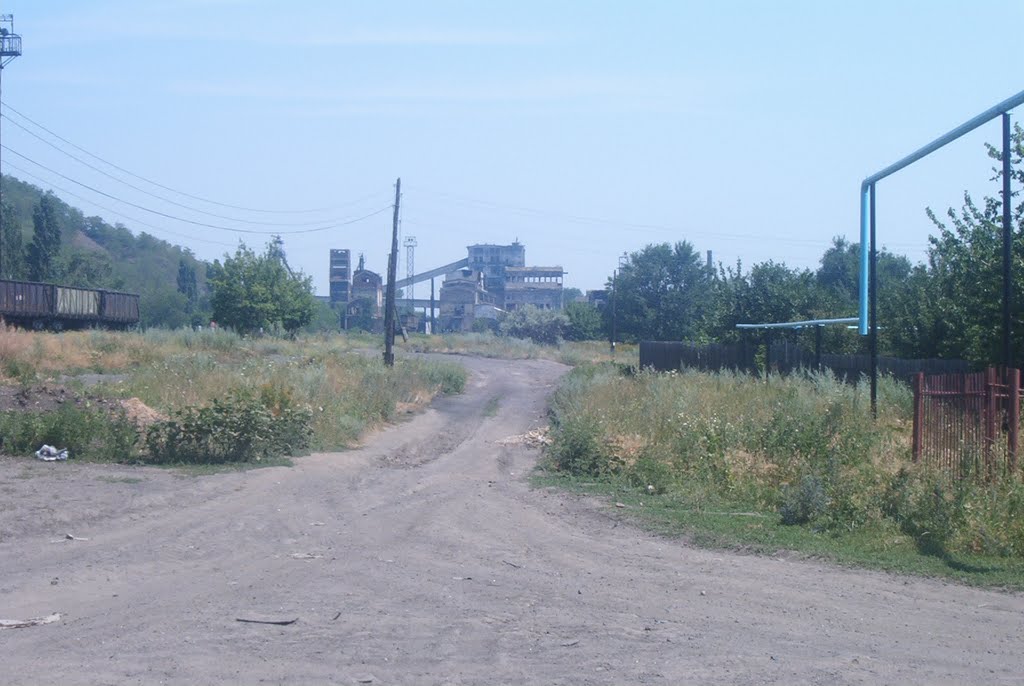 Новоша́хтинск  угольная шахта В.И. Ленина   22-07-2002, Новошахтинск