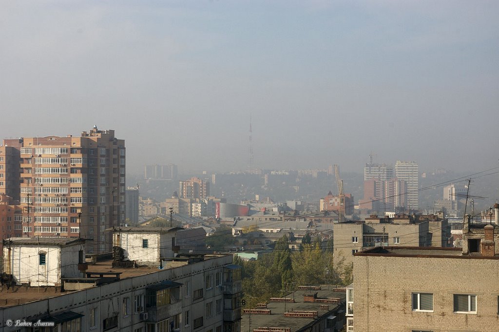 View from 10th floor of building, Ростов-на-Дону