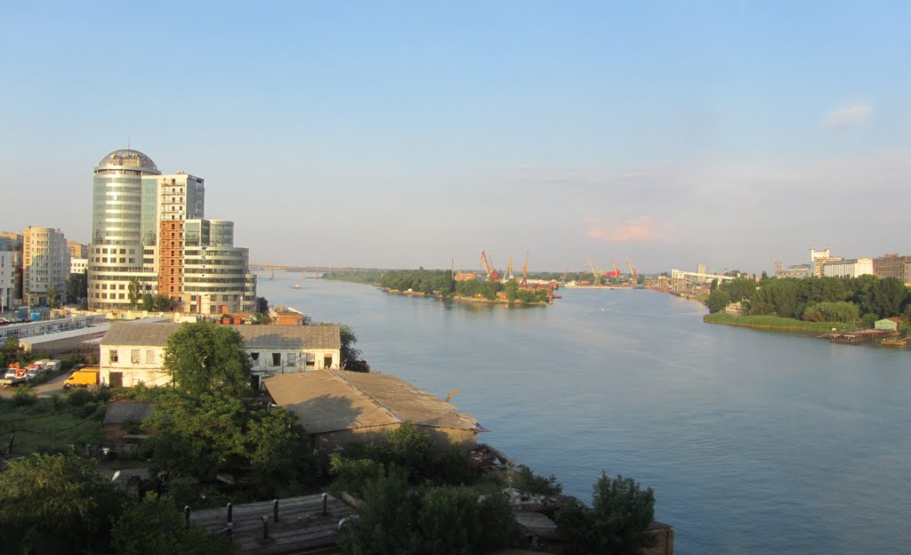River Don. Rostov-on-Don, Ростов-на-Дону