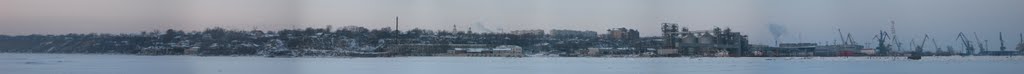 Вид города с моря, Таганрог