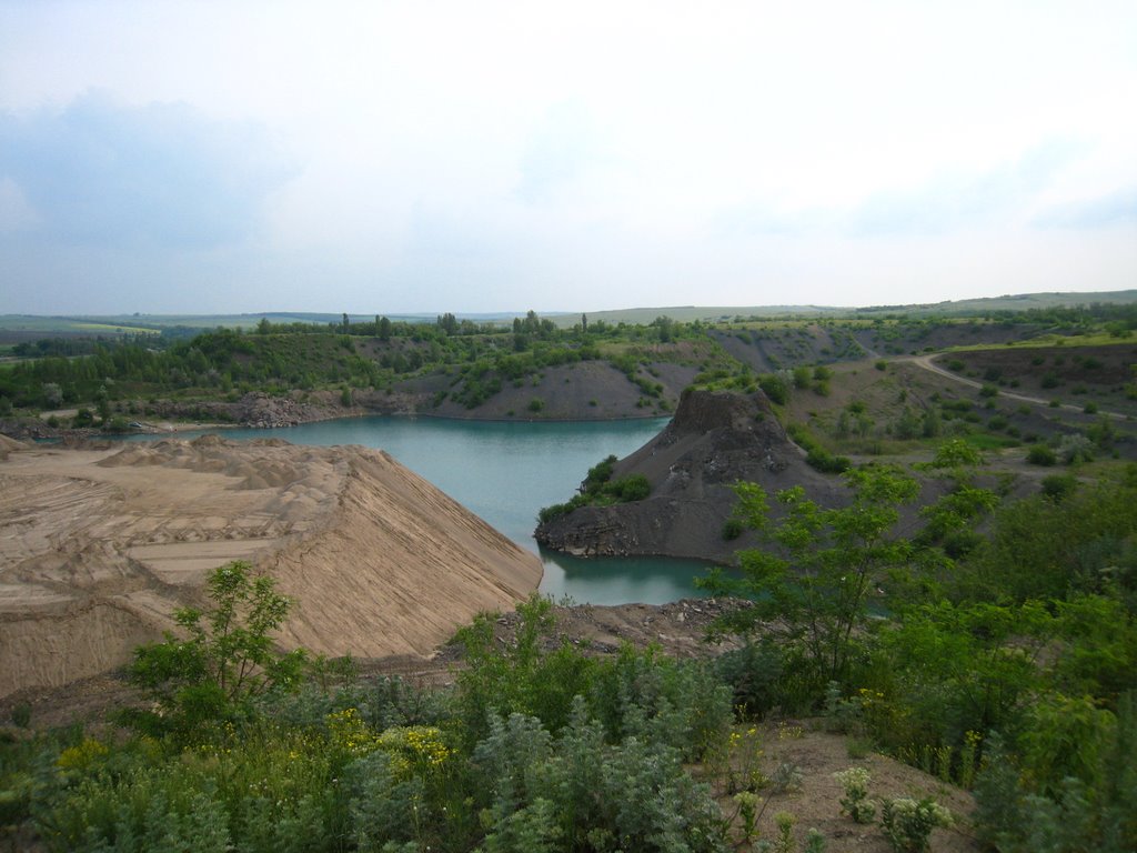 Карьер возле Волнухино. Quarry near Volnukhino., Тарасовский