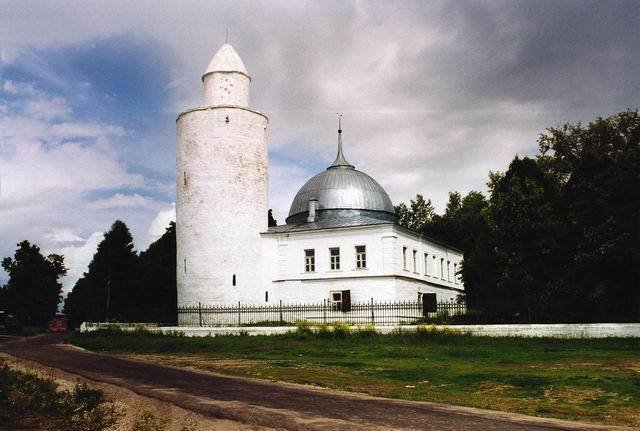 Касимов, мечеть с минаретом / Kasimov, mosque with the minaret, Касимов