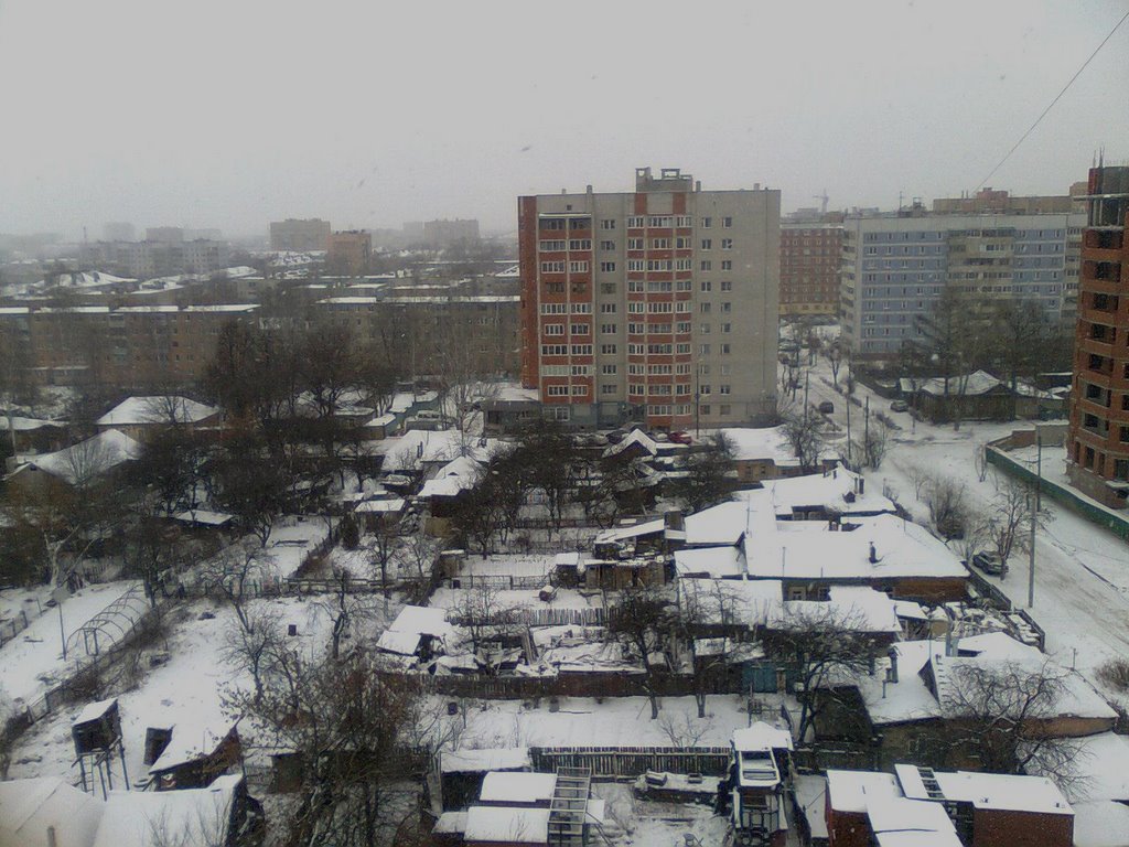 Вид из окна. 1 января 2009., Рязань