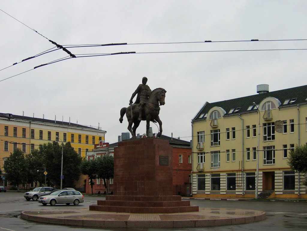 Памятник Олегу Рязанскому, Рязань