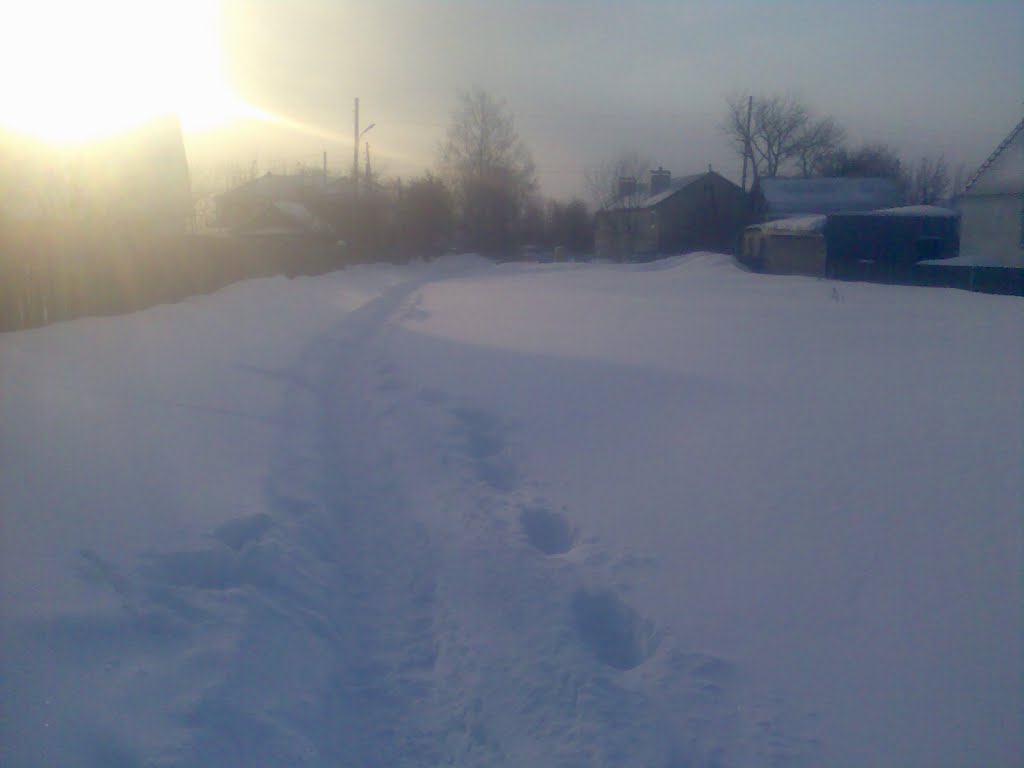 Последствия снегопада_26.03.13, Сасово
