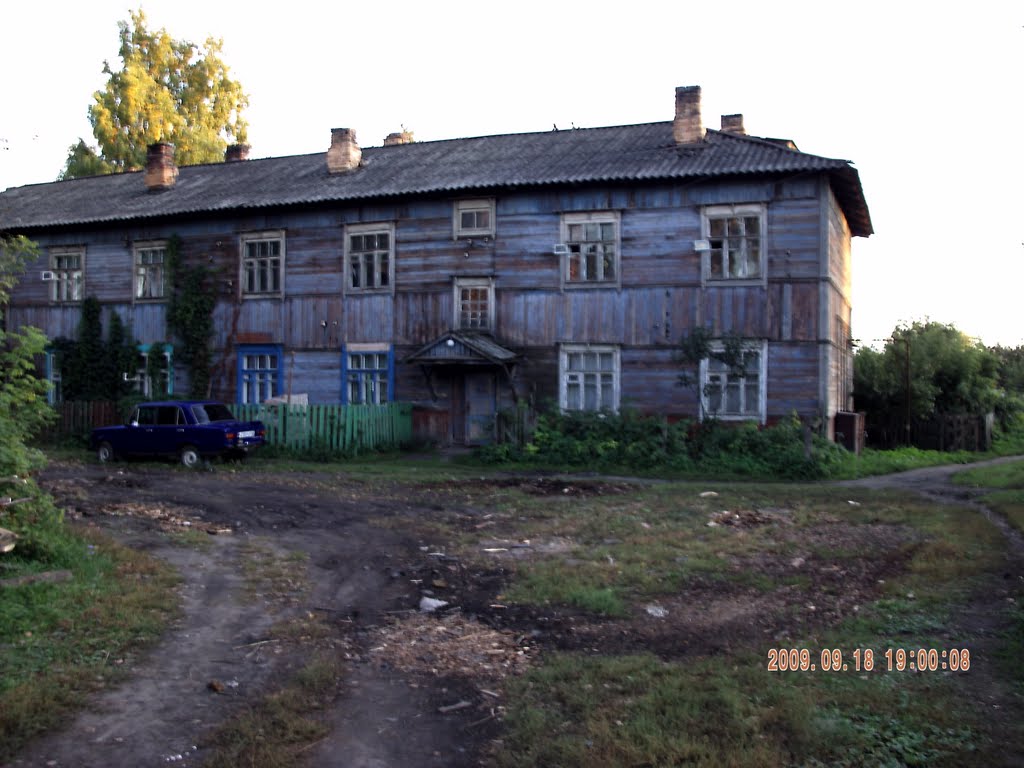 Сасово, старый дом по ул. Деповской, Сасово