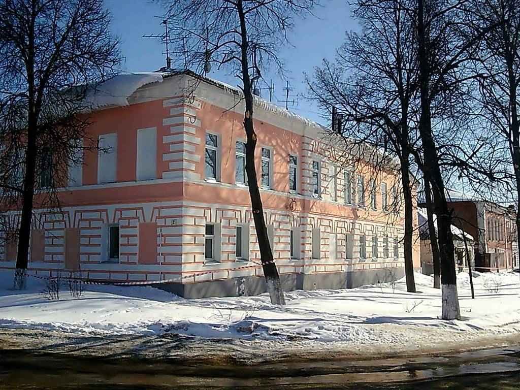 угол Комсомольской и пл. Ленина (мой дом!), Скопин