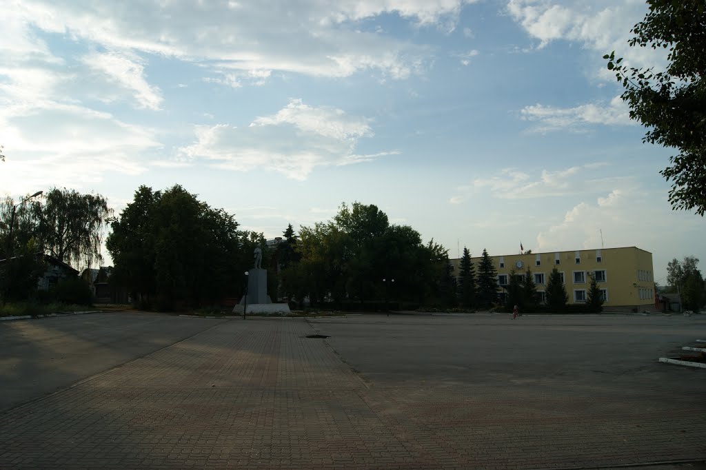 площадь в Спасск-Рязанском, Спасск-Рязанский