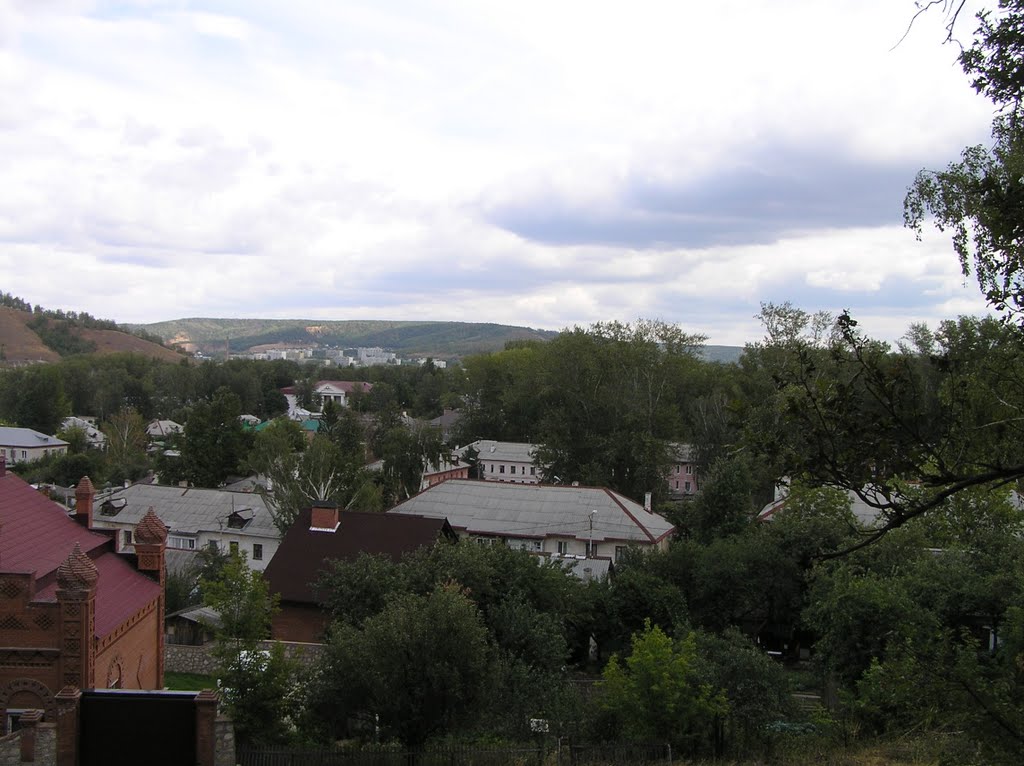Вид на центр г.Жигулевска, Жигулевск