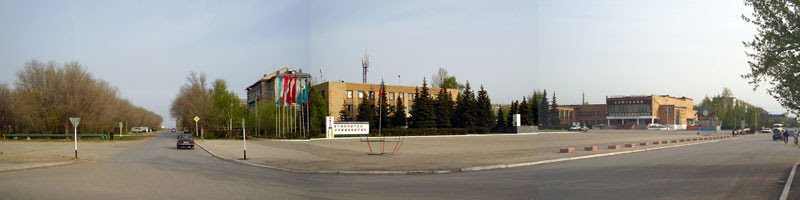 Самарская область. Нефтегорск. площадь Ленина, Нефтегорск