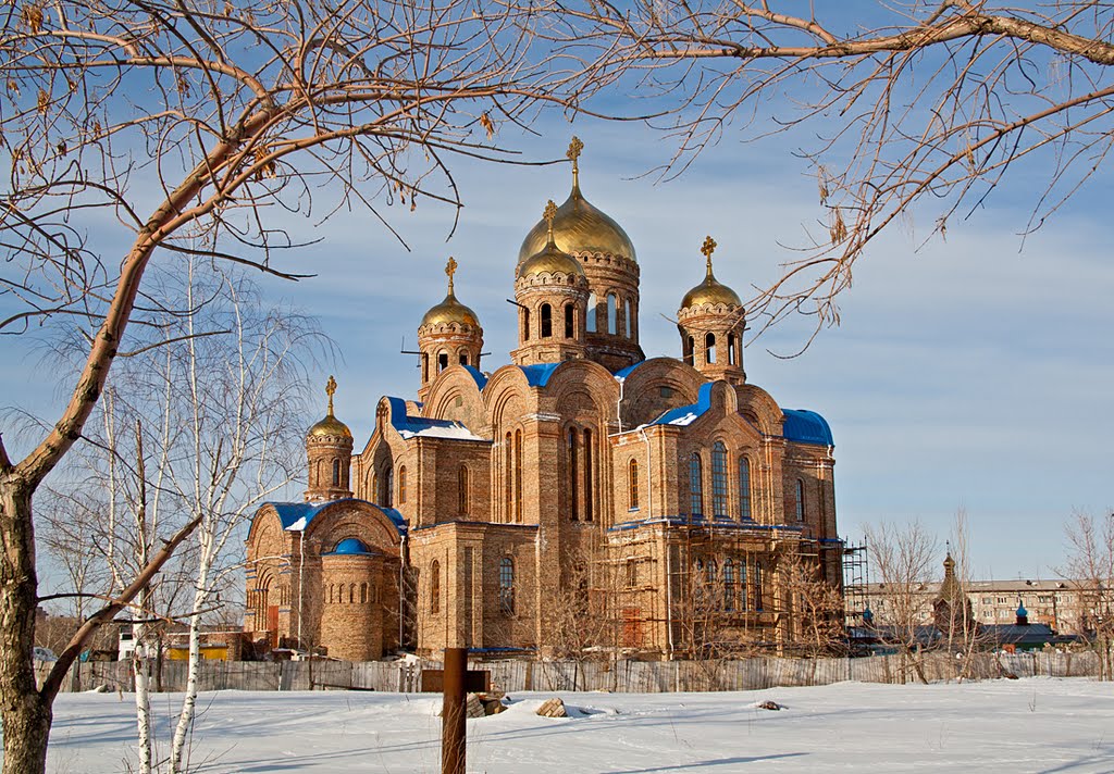 Строительство собора в Новокуйбышевске, Новокуйбышевск