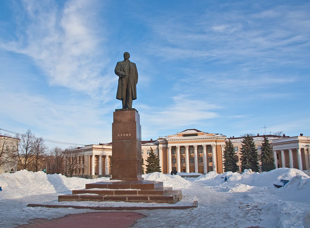 Ленин в Новокуйбышевске, Новокуйбышевск
