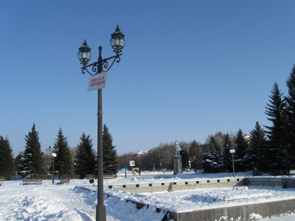 Зимний фонтан (купаться запрещено), Отрадный