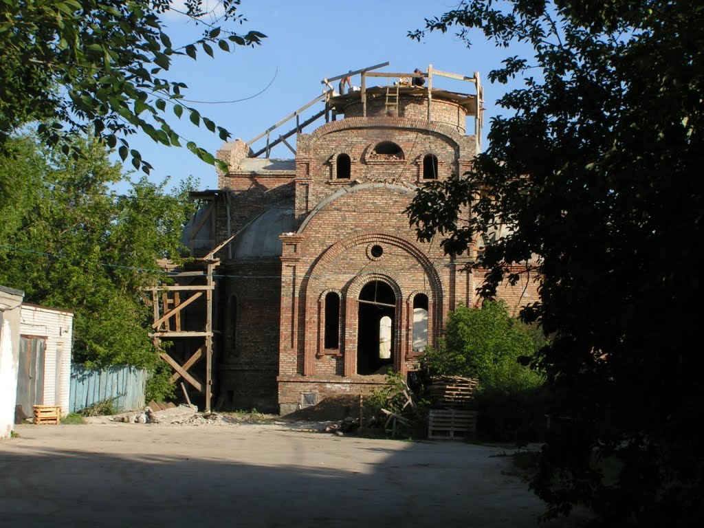 Строительство церкви, Пестравка