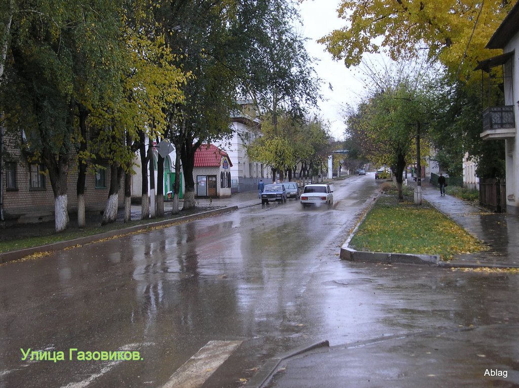 Осень на ул. Газовиков., Похвистнево