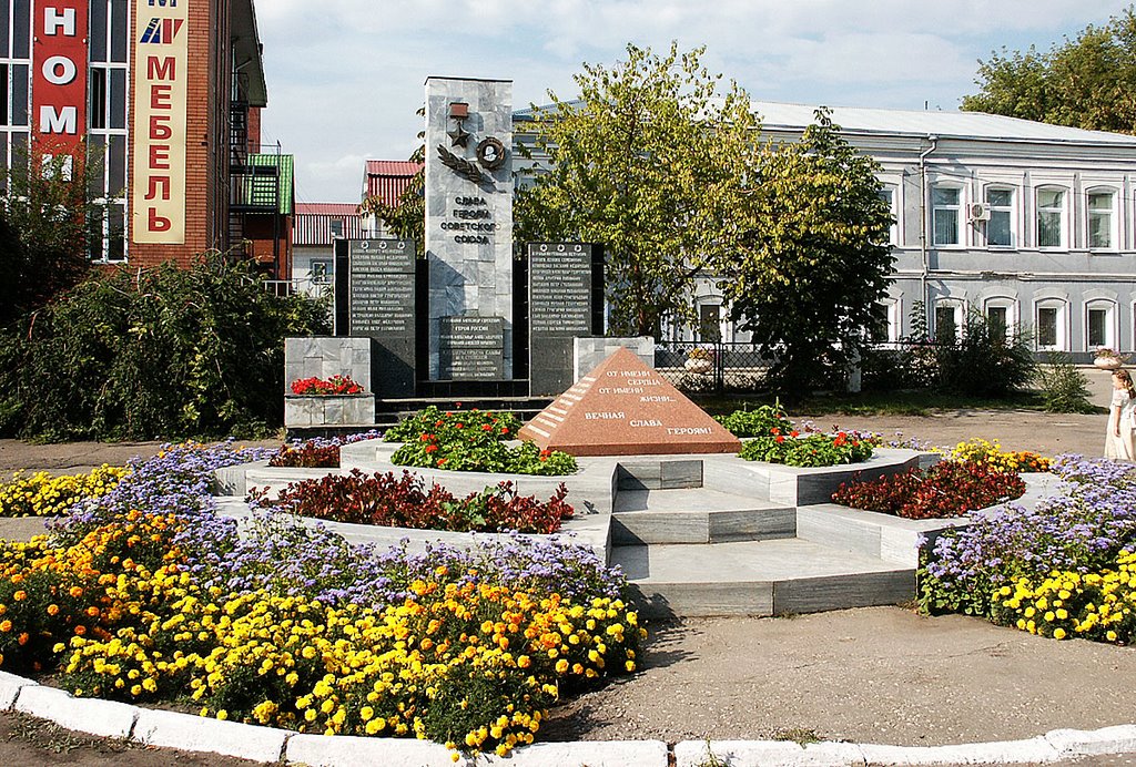 Памятник Героям Советского Союза в Сызрани, Сызрань
