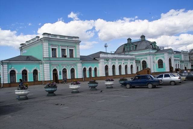 Сызрань, ж/д вокзал / Syzran, the RR train station, Сызрань