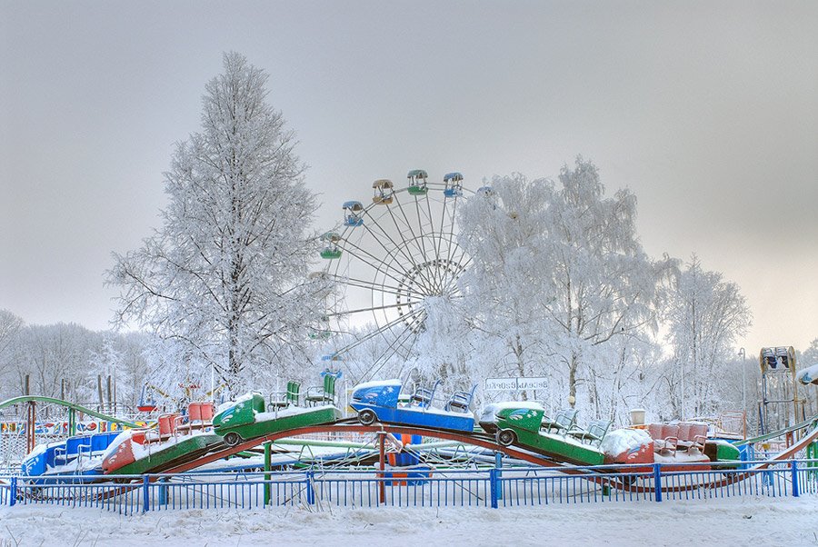 Зимний центральный парк, Тольятти