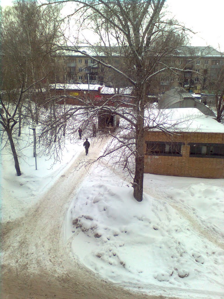 Вид из дома на Ленинградской, Тольятти