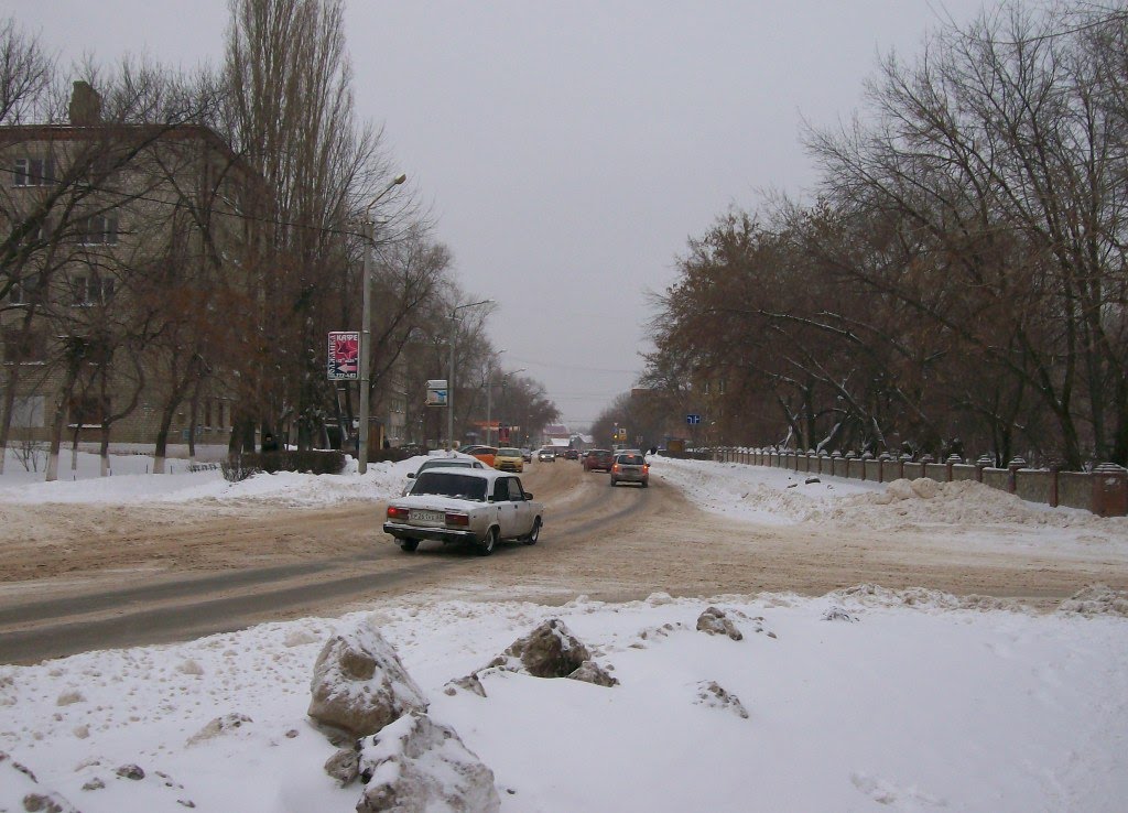 Комсомольская зимой, Тольятти