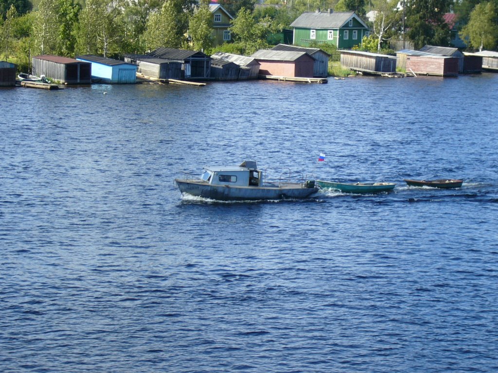 Svyr river (2), Вознесенье