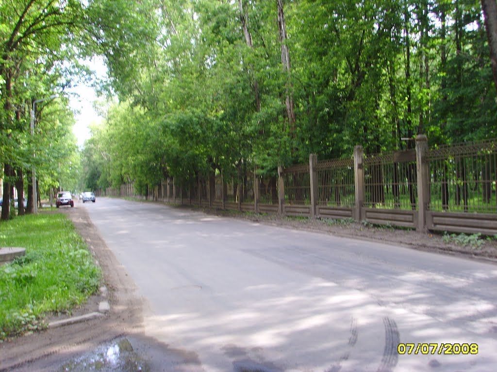 Дорога у парка Волхов-2, Волхов