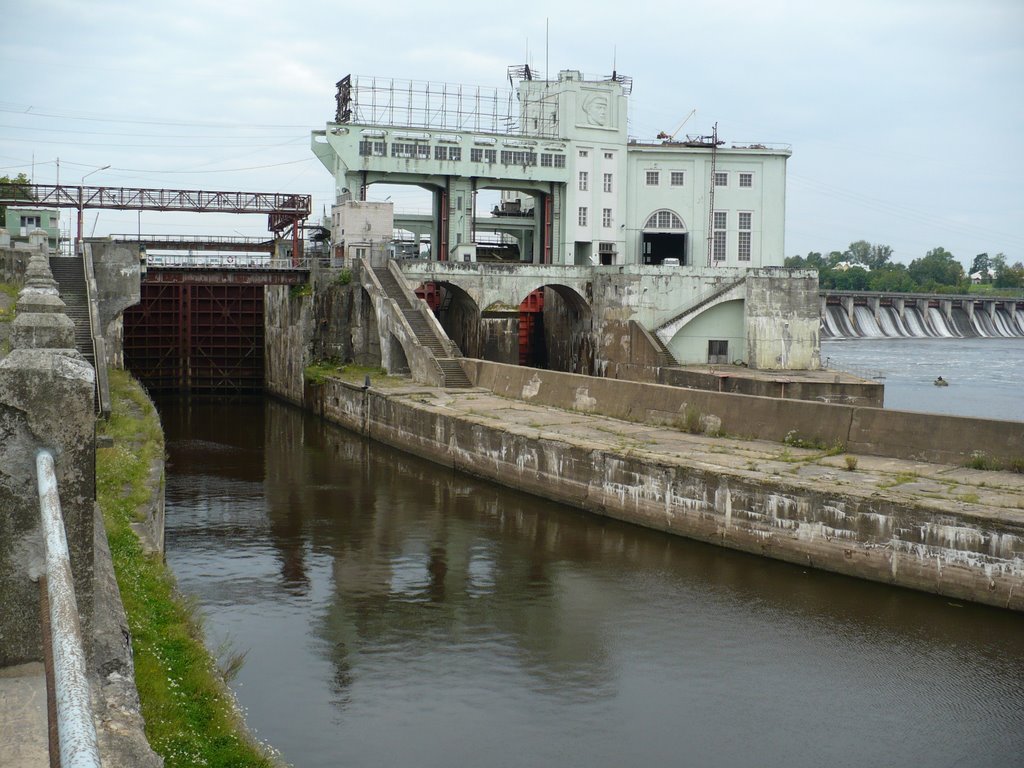 г. Волхов.   ГЭС.  2008, Волхов