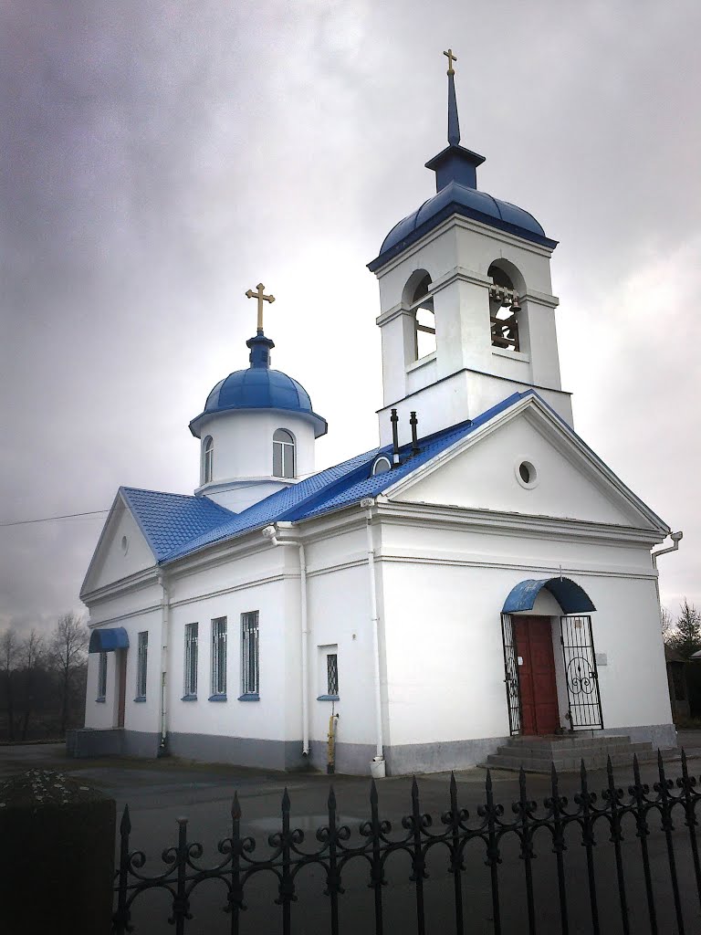 Cathedral of the Archangel Michael in 1820, Волхов