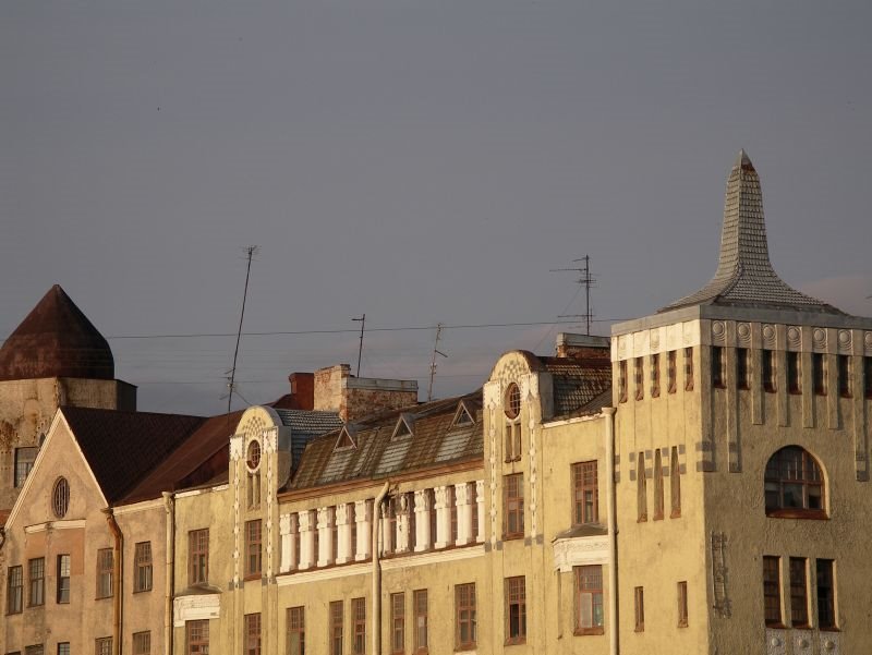 2006-07-Vyborg buildings, Выборг