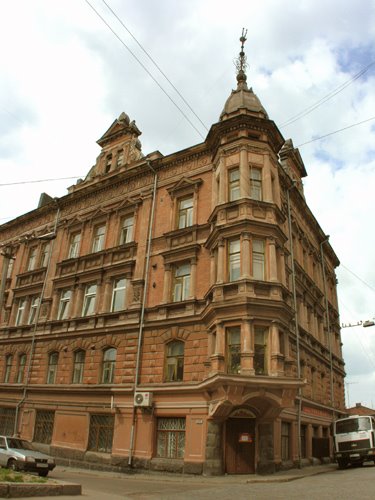 House of merchant Buttenhoff on Krepostnaya street, Выборг