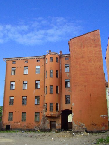 Building on Severnaya street, Выборг