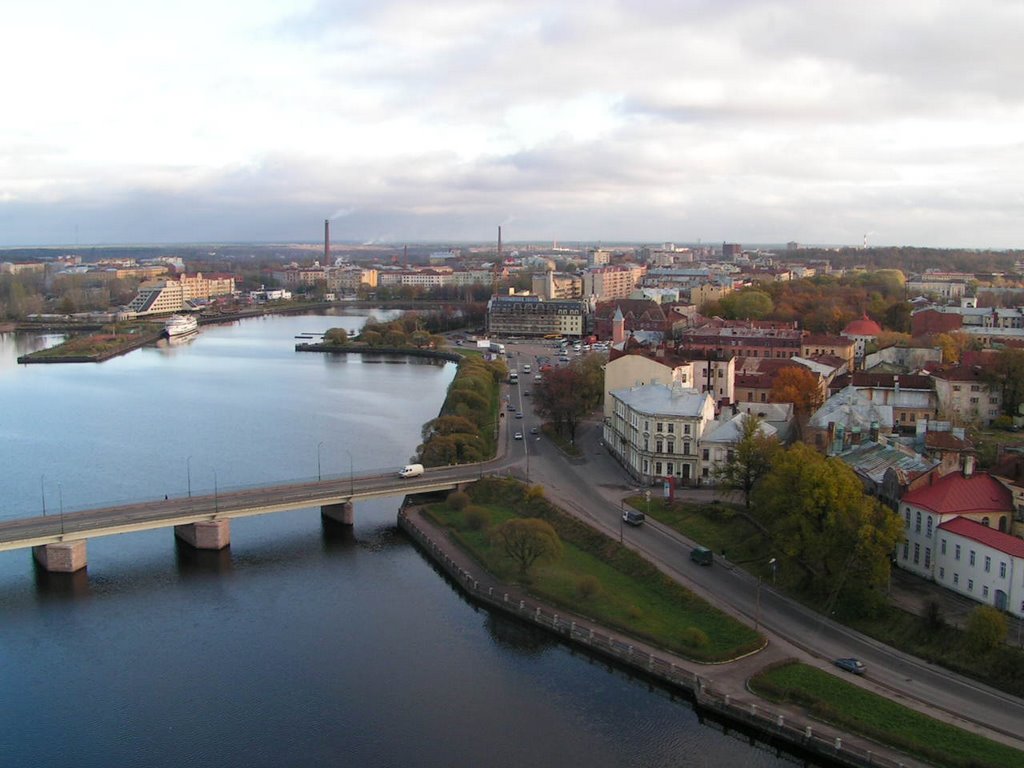 Panorama of Vyborg. Панорама Выборга, Выборг